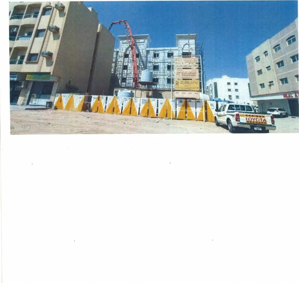 تسوير موقع في منطقة سكنية